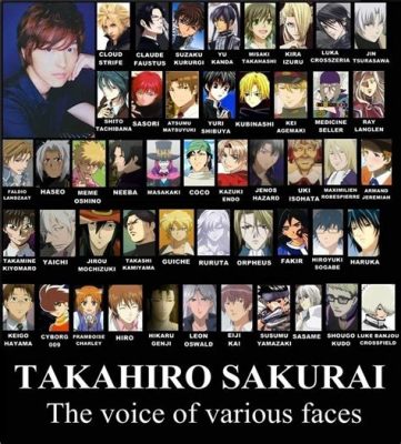 Takahiro Sakurai's Voice Acting Odyssey: An Intimate Exploration – Dive into the World of Anime Voice Acting with a Legendary Performer!